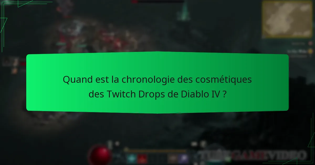 Comment participer aux Twitch Drops de Diablo IV ?