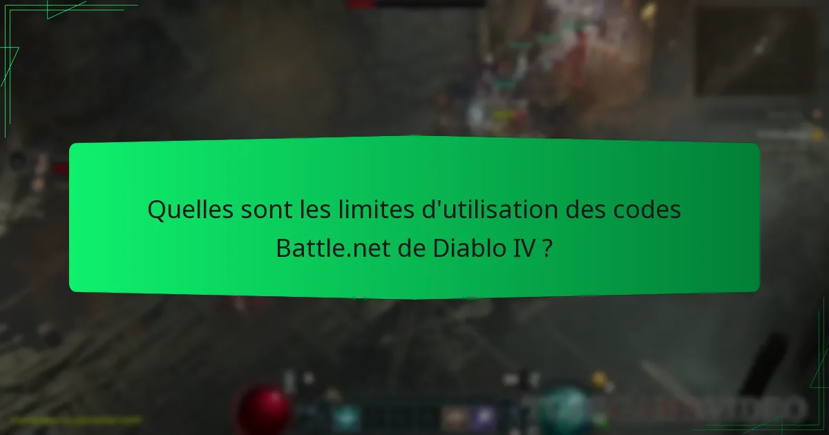 Quels problèmes courants surviennent lors de l’utilisation des codes Battle.net ?